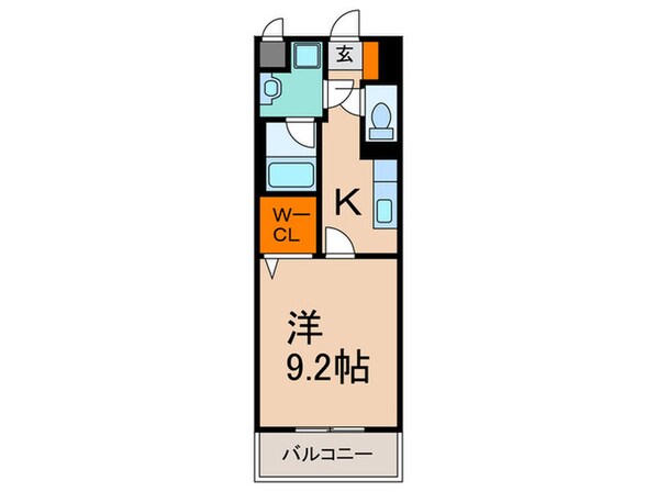 ツルトスコ南落合の物件間取画像